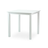 Compamia 35.5 Inch Round Resin Patio Dining Table - Green, Commercial Grade For Outdoor Use