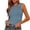 Blue, variant on Staron Striped Tank Tops for Women Summer Sleeveless Crop Top Round Neck Casual Basic Fashion Beach Vacation Travel Loose Blouse, Pink XXL