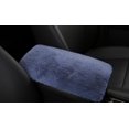 thumbnail image 2 of RV Cojín para reposabrazos Interior de coche, fundas para cajas de almacenamiento de asiento de coche, almohadilla protectora suave, color gris, 2 of 2