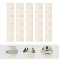 thumbnail image 6 of 25pcs Wood Grain Interlocking Foam Tiles 10mm Thick for Indoor - 24x24in Square Foam Tiles Area Rugs Carpet Joint Floor Mat Eva 97 Sq ft Gray Puzzle Floor Exercise Mat, 6 of 26