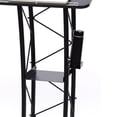 thumbnail image 6 of Anqidi Black Metal Curved Podium Detachable Stand Up Lectern W/ Interior Shelf 23.62*17.13*44.29 In, 6 of 12