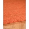 thumbnail image 6 of Contemporary Home Living 1.75' x 2.75' Reversible Handwoven Solid Area Throw Rug - Coral Orange, 6 of 6