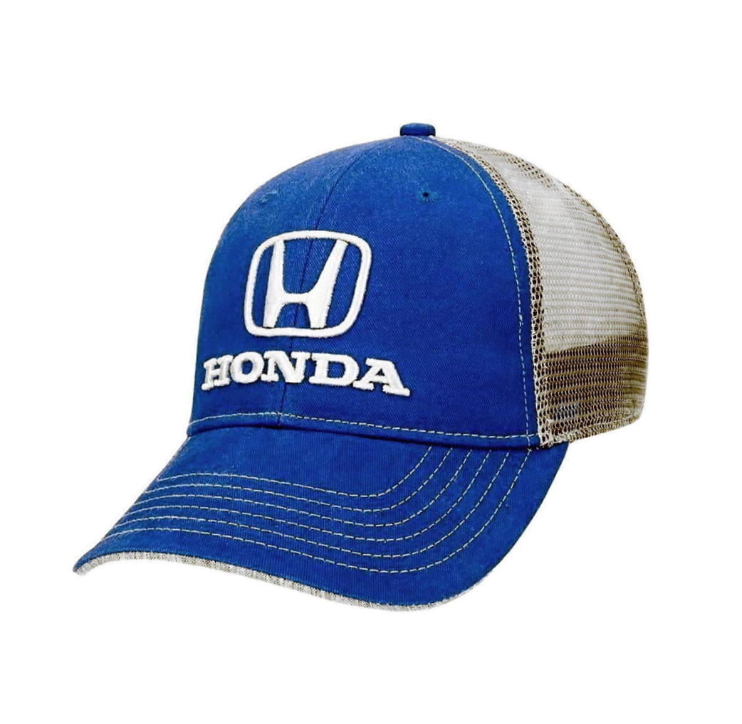 Hat - Honda Logo Embroidered Trucker 