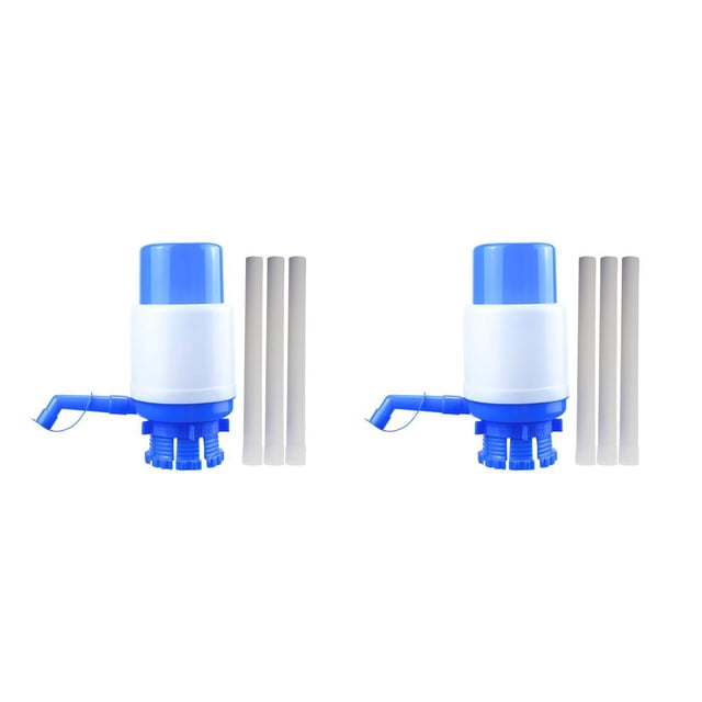 Bomba dispensadora de agua Yuarrent 2Conjunto Blanco y Azul