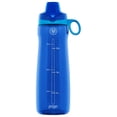 thumbnail image 1 of Pogo Botella de Agua con Tapa deslizable, de plástico sin BPA, 532.32 ml, Azul, 1 of 9