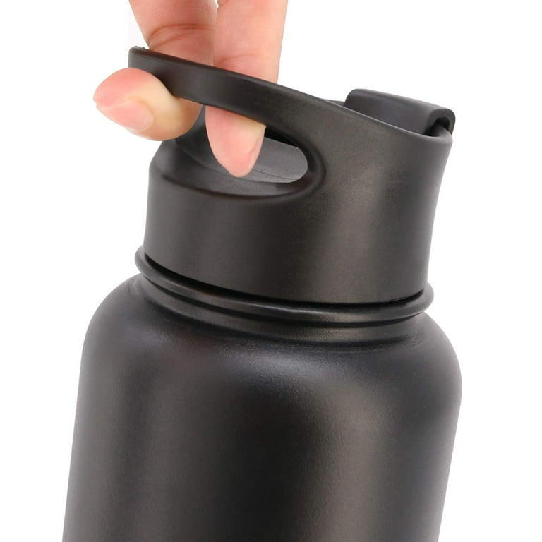 Thermos Water bottle Stainless slim bottle Matte black 500ml FFM-501 MTBK//  Lid 