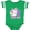 Football Green and White, variant on Inktastic 1 Year Old with Cute Unicorn Birthday Girls Baby Bodysuit