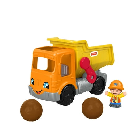 Fisher-Price Little People Work Together Dump Truck Toddler Construction Toy with Music & 3 Pieces price history on PriceWatchPro