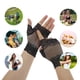 thumbnail image 4 of Guantes sin dedos bloqueadores de sol únicos para mujeres, color negro., 4 of 5