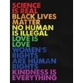 thumbnail image 2 of Pride Shirt Women Equality Love is Love Gay Rainbow Flag LGBTQ V-Neck Shirts Small White, 2 of 5
