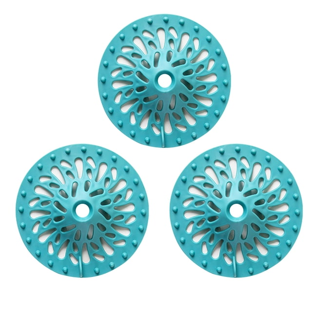 Fiudx Stop-Clogging Filter for Kitchen Sink Bathroom Hair Plug 2Pcs