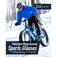thumbnail image 3 of Bloomoak Polarized Sports Sunglasses Cycling Glasses with UV Protection Semi-Rimless Sports Glasses for Driving Cycling Running Fishing Golf Skiing, Lightweight TR90 Unbreakable Frame, 3 of 11
