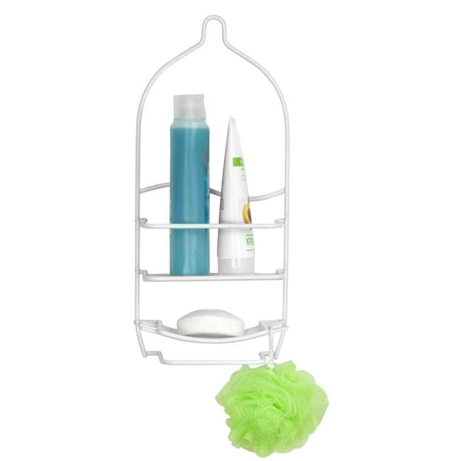 Shower Caddy Vinyl Coated White