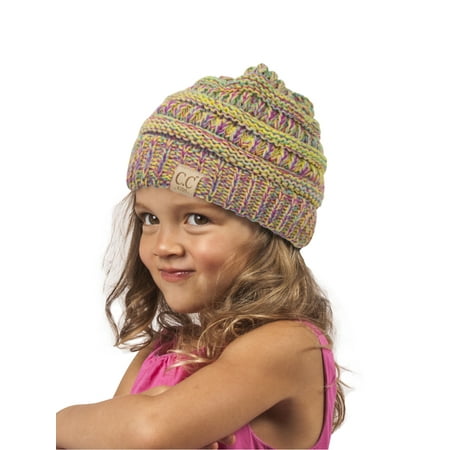 Rainbow Beanie - Gravity Threads Kids Multi-Tone Beanie