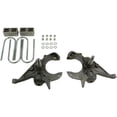 thumbnail image 3 of Bell Tech Lowering Kit 612 2 Inch Front 2 Inch Rear Drop; Shock Absorbers Not Included; With Drop Spindles And Lowering Block Kit, 3 of 5