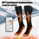 thumbnail image 2 of Calcetines térmicos eléctricos para hombres y mujeres con control por aplicación y calefacción recargable, 2 of 8
