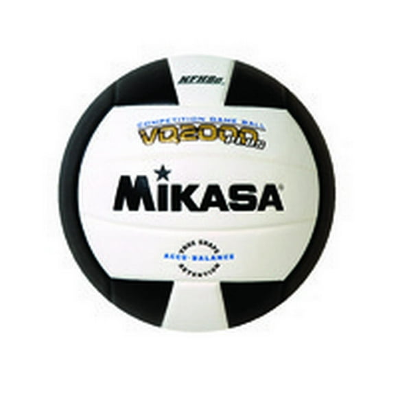 Mikasa VQ2000 Volleyball Microcellulaire (Noir)