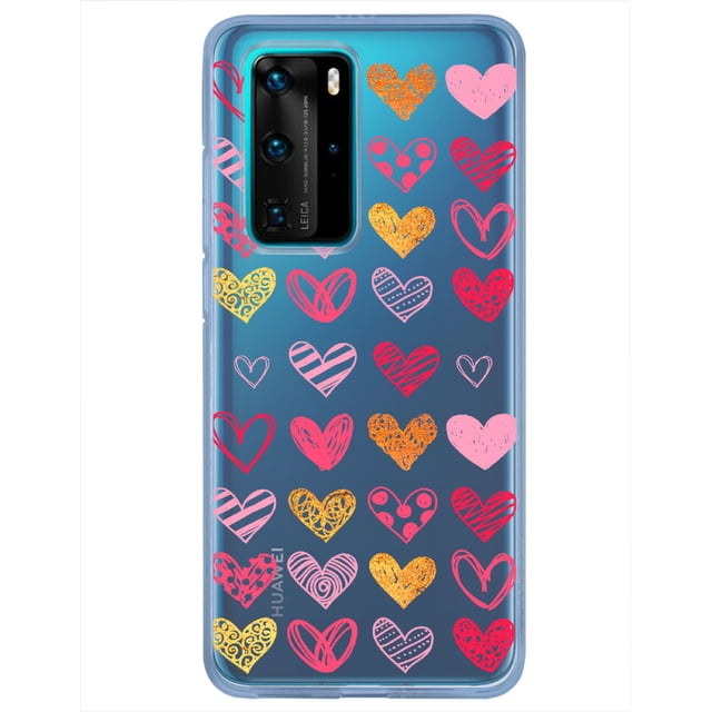 Funda para Huawei P40 Pro InstaCase Love Collection Corazones Handmade