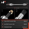 thumbnail image 2 of A-Premium CV Axle Shaft Assembly Compatible with Chevrolet Equinox Pontiac Torrent 2007-2009 Front Left Driver Side, 2 of 9