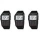 thumbnail image 1 of 3X Reloj Electrónico LED, Deportivo Digital, Multifunción, con Calculadora, Resistente Al Agua, Estilo Computadora., 1 of 6