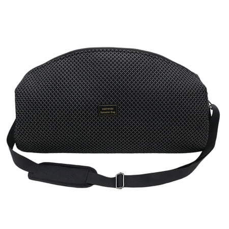 7829 Portables Mesh Fabric Carrying Bag Travel Storage Case for YEAHBOX Boom Max3 Speaker
