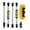 Yellow, variant on Meoldis Car Wash Brush with Long Handle - 62" Extendable Wash Brush with Soft Flow‑Thru Bristles & Hose Attachment, for Car, Truck, RV, SUV, Boat
