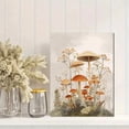 thumbnail image 2 of UXIEQU Mushroom Wildflower Botanical Canvas Wall Art 15.75x11.81 Inches, 2 of 8