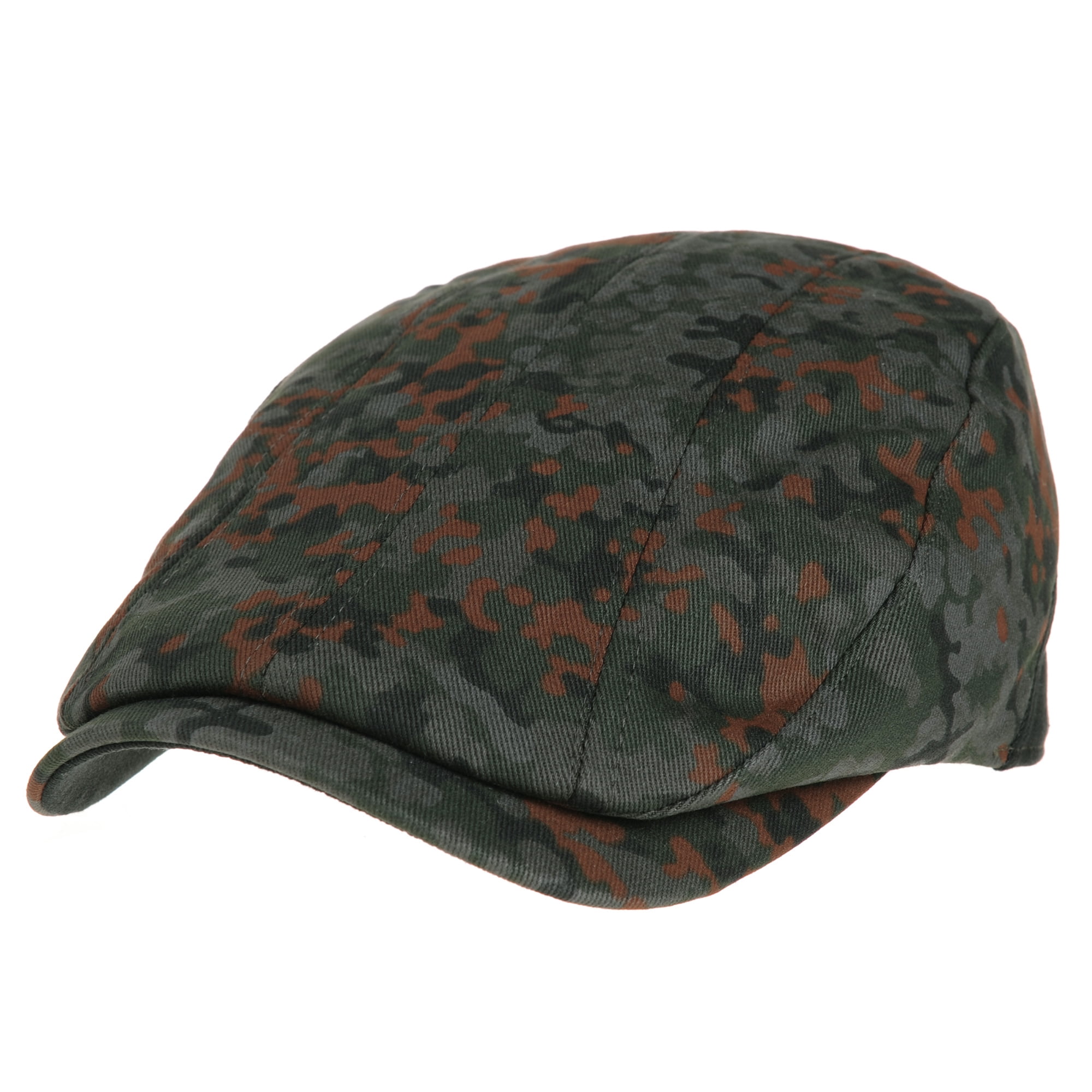 WITHMOONS Mens Flat Cap Camouflage 
