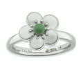 thumbnail image 1 of Bague en Argent Sterling Stackable Expressions Aubépine Taille 7, 1 of 3