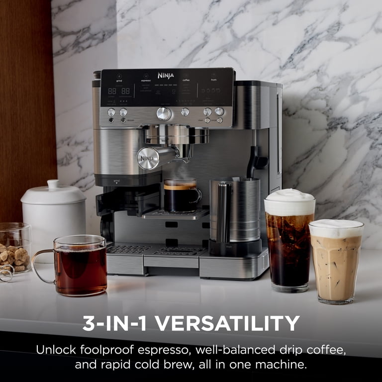 Ninja Luxe Cafe Premier Series, Stainless Steel Espresso Machine
