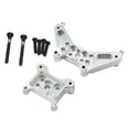thumbnail image 4 of Soportes de montaje de choque delantero y trasero 1:14, tableros de choque RC, piezas de control remoto para 14301 y 14302 RC Car Truck, accesorios plata, 4 of 7
