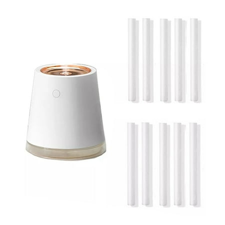 

500Ml Capacity Wireless Air Humidifier Rechargeable Battery USB Mist Maker Fogger with LED Light White