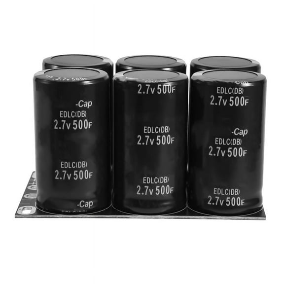 Capacitor 2.7V 500F with Protective Plate Capacitors