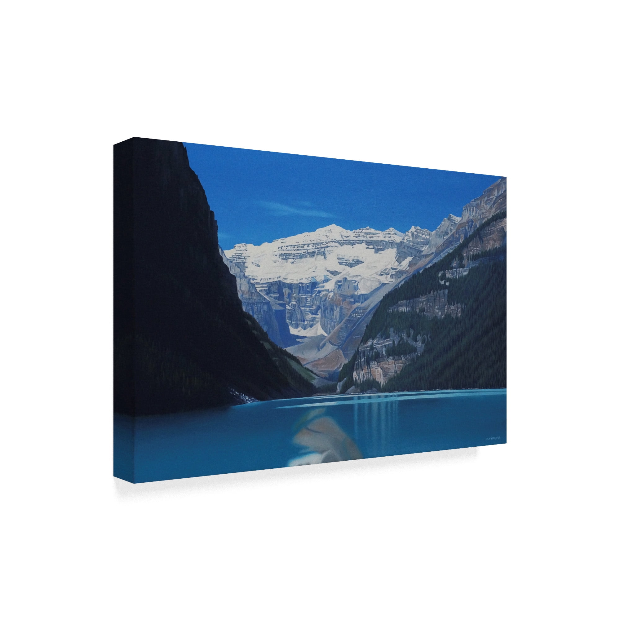 Trademark Fine Art 'Lake Louise' Canvas Art by Ron Parker