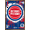Bronze Framed Version, variant on NBA Detroit Pistons - Maximalist Logo 23 Wall Poster with Magnetic Frame, 22.375" x 34"