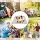 thumbnail image 5 of Greeniant Colchoneta de Picnic impermeable plegable para exteriores a cuadros rojos y blancos, almohadilla gruesa de moda, transpirable, suave, portátil, carpas chihuahua 150*300cm Greeniant OD001135-08, 5 of 6