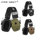 thumbnail image 2 of Shooting Ear Protection Safety Earmuffs Noise Reduction Slim Passive Hearing Protector Foldable Headset Brand New Black, 2 of 6