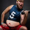 thumbnail image 4 of Funny Gift Gifts, 3D Men Beer Belly Dad Bag Waist Packs,Waterproof Fanny Pack, 4 of 5