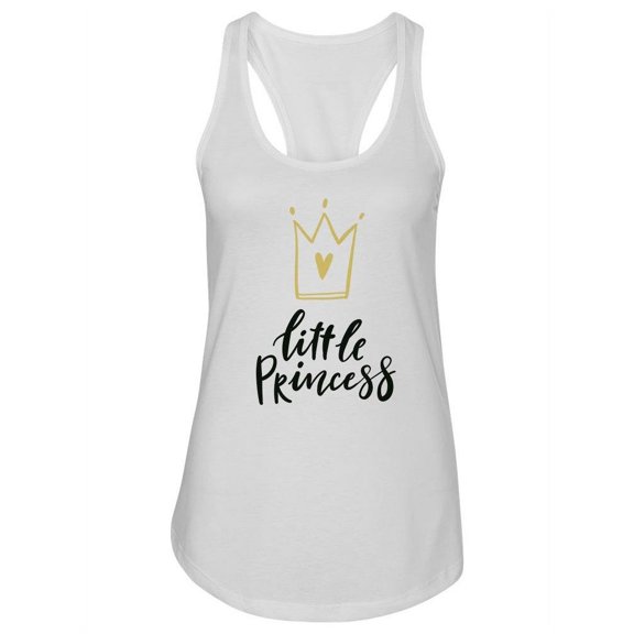 Little Princess Calli With Crown Tank Women -Image by Shutterstock, Female x-Large