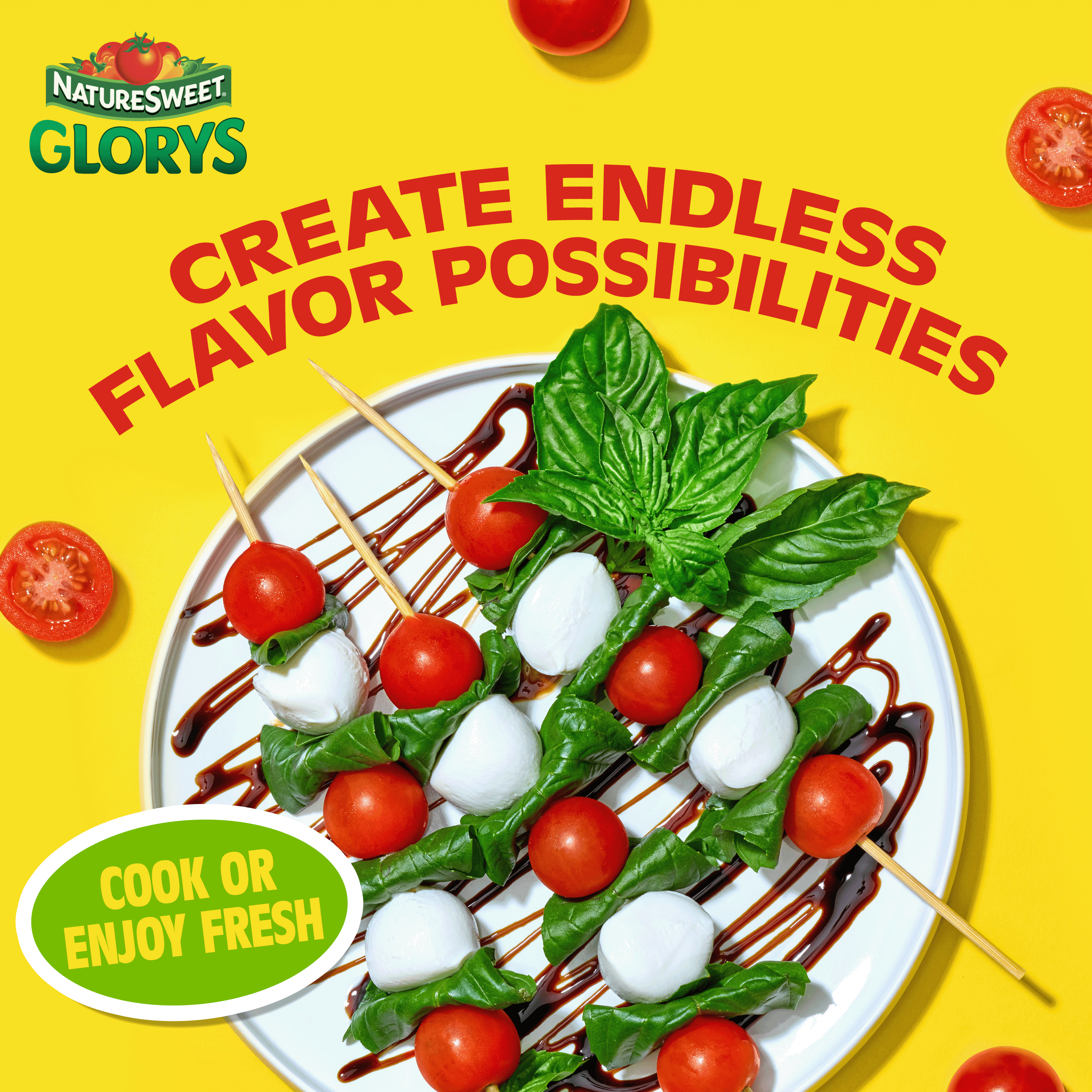 Fresh Glorys Cherry Tomatoes, 10 oz Package