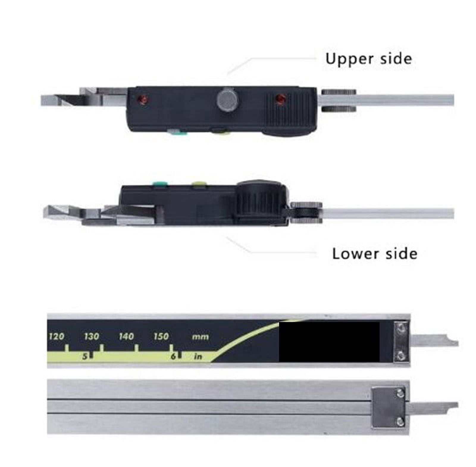 Calipers 500-196-20 Digital Caliper Stainless Steel Metric 6"Inch 0-150mm Range-0.001" Accuracy 0.0005" ,Easy to Operate
