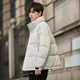 thumbnail image 2 of Chaqueta de invierno de nuevo estilo para hombre, con cuello alto, plumón de pato blanco, sencilla y cálida, abrigo de color sólido que combina con todo, ropa nueva, 2 of 4