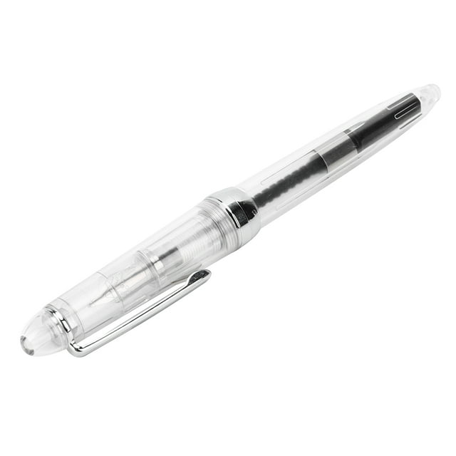 Stylo d'Écriture à la Mode en Acrylique Transparent Stylo à Encre Stylo à Encre Résultats Impressionnants
