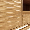 thumbnail image 5 of Acacia Elara TV Stand for TVs up to 75" Media Console Entertainment Center, Oak, 5 of 10