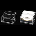 thumbnail image 1 of RENACLIPY Portatarjetas Transparente Para Oficina Con Soporte Inclinado Elegante, 1 of 6