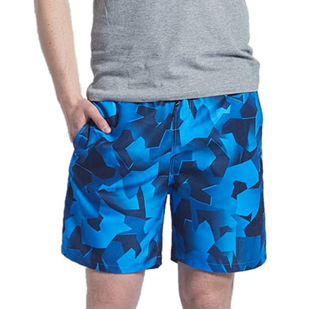 Men's Swim Drawstring Trunks Quick Dry Beach Surfing Running Swimming