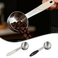 thumbnail image 4 of 2PCS Coffee Measuring Scoop, Stainless Steel 1/8 Cup Measuring Spoon With White Silicone Handle For Shop For Kitchen, 4 of 6