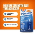 thumbnail image 2 of PERMATEX MEDIUM STRENGTH THREADLOCKER BLUE 6ML TUBE, 2 of 6