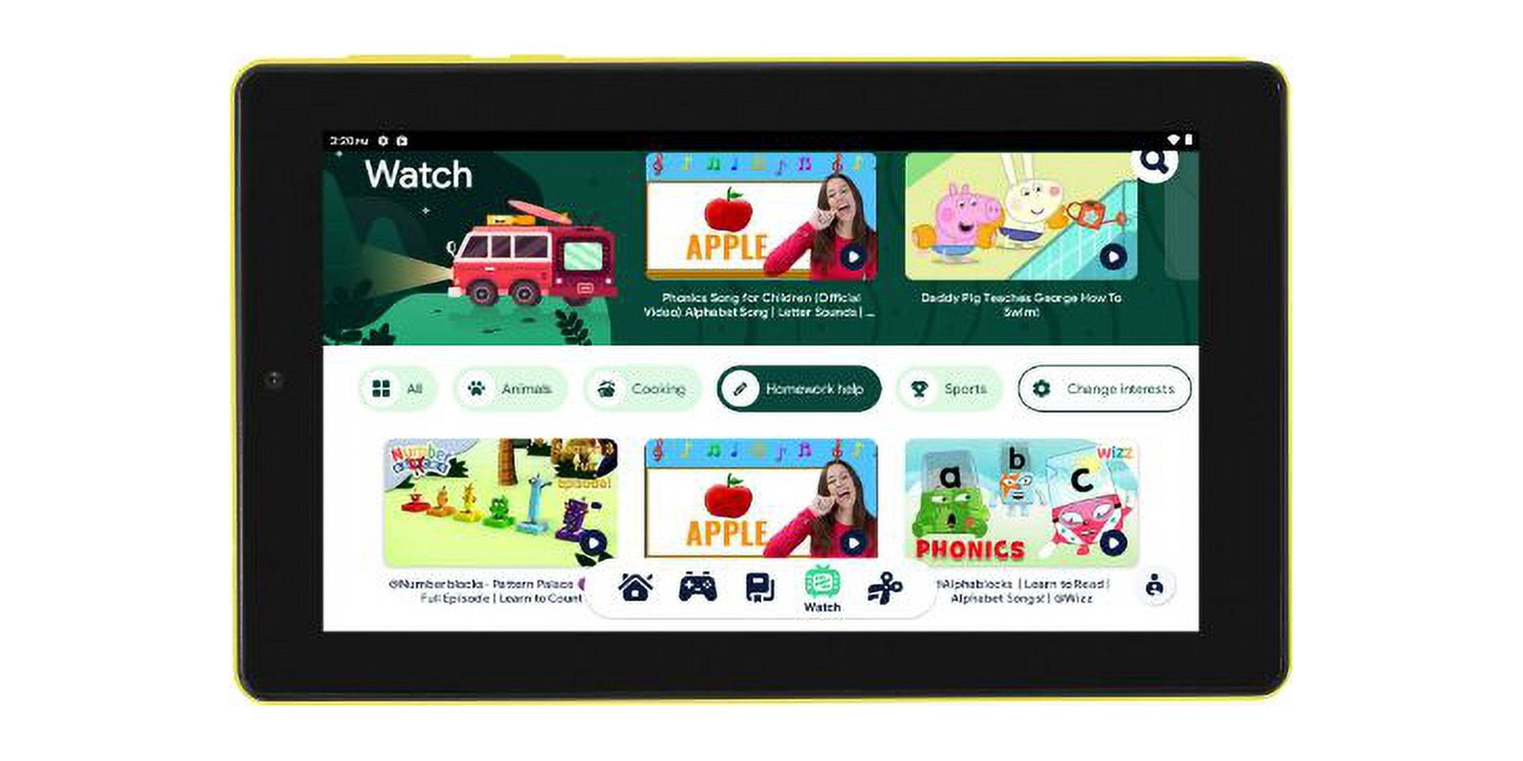 Restored Restpred onn. 7" Tablet, 32GB (2022 Model) - Chartreuse (Refurbished)
