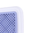 thumbnail image 4 of BIMZUC Blue Dog Toilet High Fence Odor Proof Easy to Clean Plastic Pee Pad Holder Pet Potty Training Tray for Small Dogs, 19.29 x 13.39 in / 49 x 34 cm, 4 of 9